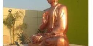 Fiber Buddha Statue