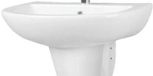 Somany Half Pedestal Wash Basin