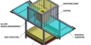 Sanitizing Tunnel for Goods