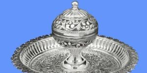 Silver Agarbatti Stand