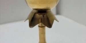 Brass Kamal Stand Diya