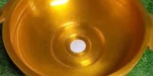 Brass Polish Wash Basin