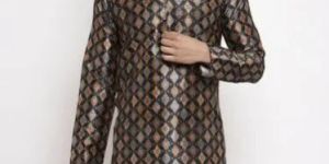 Mens Printed Kurta Pajama Set