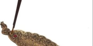 Gold Plated Incense Holder