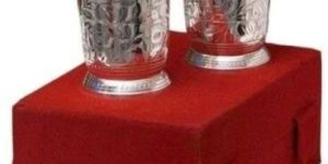 Silver Glass Set