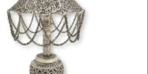 Silver Plated Antique Table Lamp