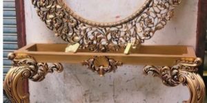 Brown Wooden Dressing Table