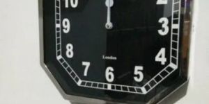 Glass Wall Clock