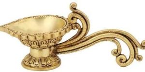 Antique Brass Diya