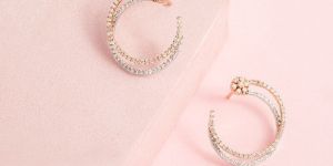 Diamond Stud Earrings / 14K Gold Diamond Prong Setting Earrings / Diamond Studs / Genuine