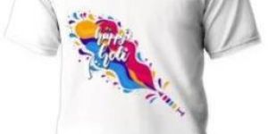Holi Printed T Shirt