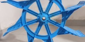 Blue Single Mould Impeller Paddle Wheel Aerator