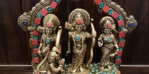 Brass RAM Darbar Statue