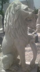 White Marble Animal Statue