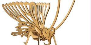 Wooden 3D Puzzle_Butterfly