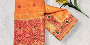 Rajwadi Patola Silk Saree
