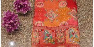 Stunning Position Print Saree