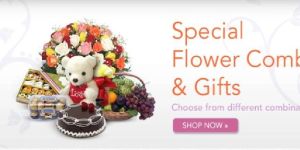 Low Cost Flower Gift Combos