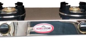 Homestone 2burner Lotus Stainless Steel Stove