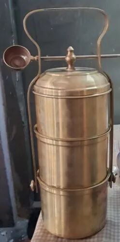 Lunch Boxes Brass