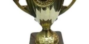Gold Plated Award Trophy