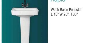 Rapid Pedestal Wash Basin