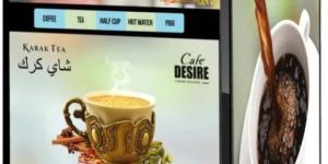 2 Lane Double Option Coffee Vending Machine