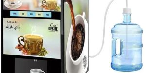 4 Lane Coffee Tea Vending Machine with Pump