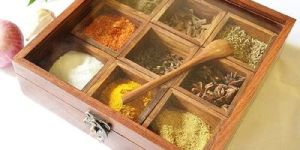 Wooden Spice Boxes