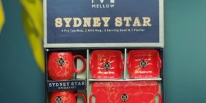 Sydney Serve 9 Piece Tea Mug Set