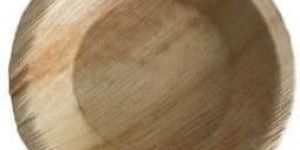 5 Inch Round Deep Areca Leaf Plate