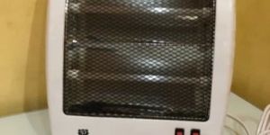 Plastic 2 Rod Quartz Heater