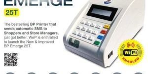 Wep BP Emerge 25t Billing Machine