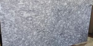 White & Blue Granite Slab