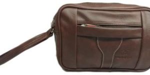 Mens Leather Hand Pouch