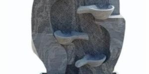 Natural Stone Carved Wall Fountain Waterfall