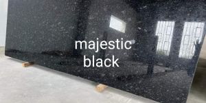 Majestic Black Granite Slab