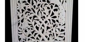 Fancy Rectangular Marble Stone Jali