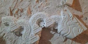 White Marble Stone Carving Design