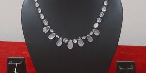 Rose Quartz Necklace Set