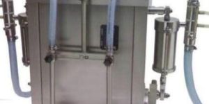 Semi Automatic 2 Head Volumetric Filling Machine