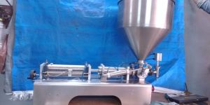 Semi Automatic Piston Type Paste Filling Machine