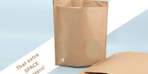 Corromailer Plus Corrugated Padded Paper Mailer with Gusset