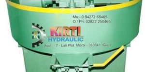 Roller Pan Mixer Machine