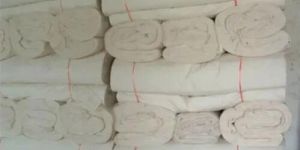 White Cotton Fabric Roll