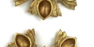 Lotus Brass Diya