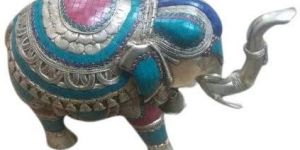 Brass Elephant Statue