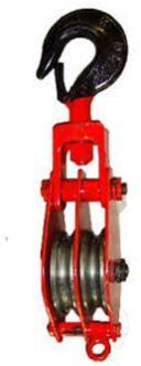 WIRE ROPE PULLEY DOUBLE TYPE