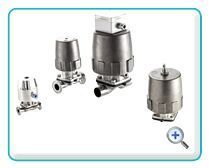 PNEUMATIC SANITARY DIAPHRAGM VALVE