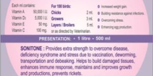 SONITONE Poultry Feed Supplement